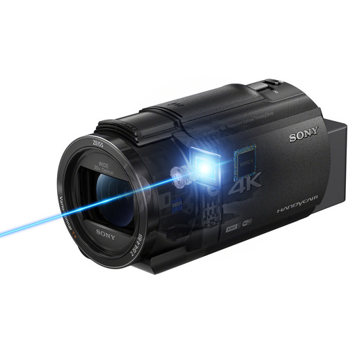 SONY HANDYCAM 4K AX43A CON SENSOR CMOS EXMOR R